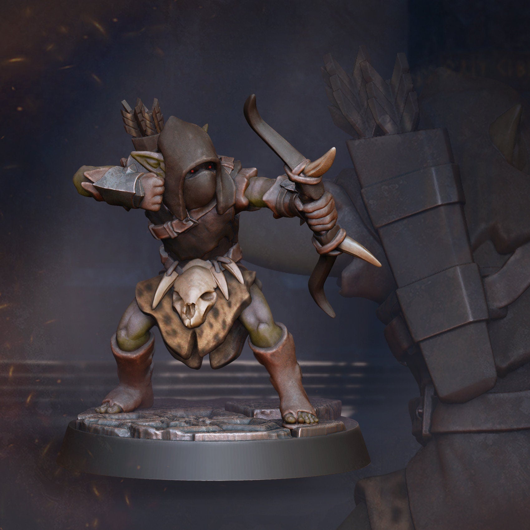 Goblin Archer (The Mines - Flames of War Kickstarter)