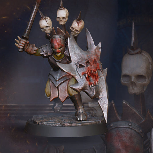 Goblin Warchief (The Mines - Flames of War Kickstarter)