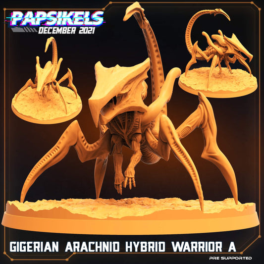 Gigerian Arachnid Hybrid Warriors (sculpted by Papsikels)