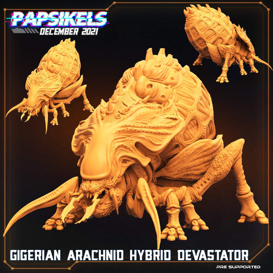 Gigerian Arachnid Hybrid Devastator (sculpted by Papsikels)