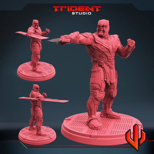 Thanos (Fan art sculpted by Trident Studio) (Crisis Protocol Proxy/Alternative)