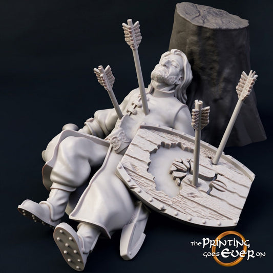 Death of a Hero (Sculpted by Printing Goes Ever On)