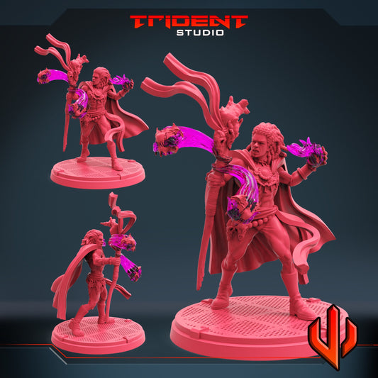 Doctor Voodoo - Pose A (Fan art sculpted by Trident Studio) (Crisis Protocol Proxy/Alternative)