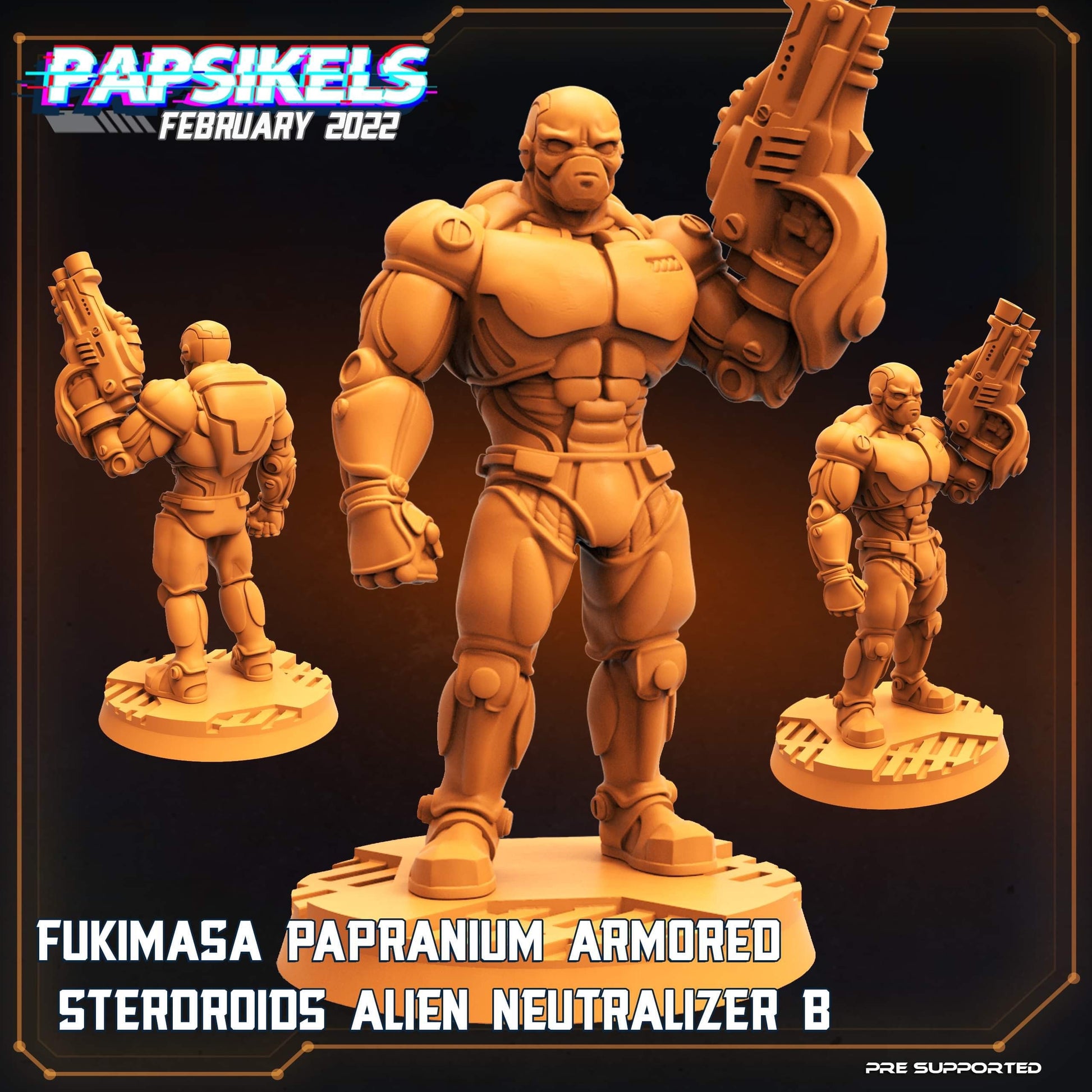 Fukimasa Papranium Armoured Sterdroids Alien Neutralizer