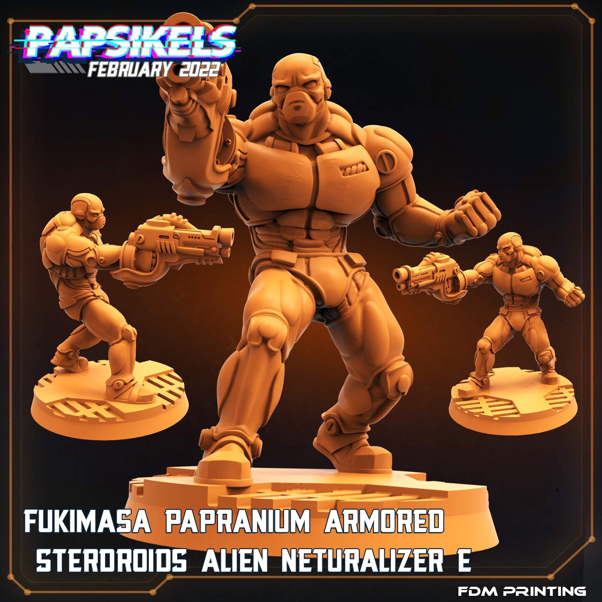 Fukimasa Papranium Armoured Sterdroids Alien Neutralizer