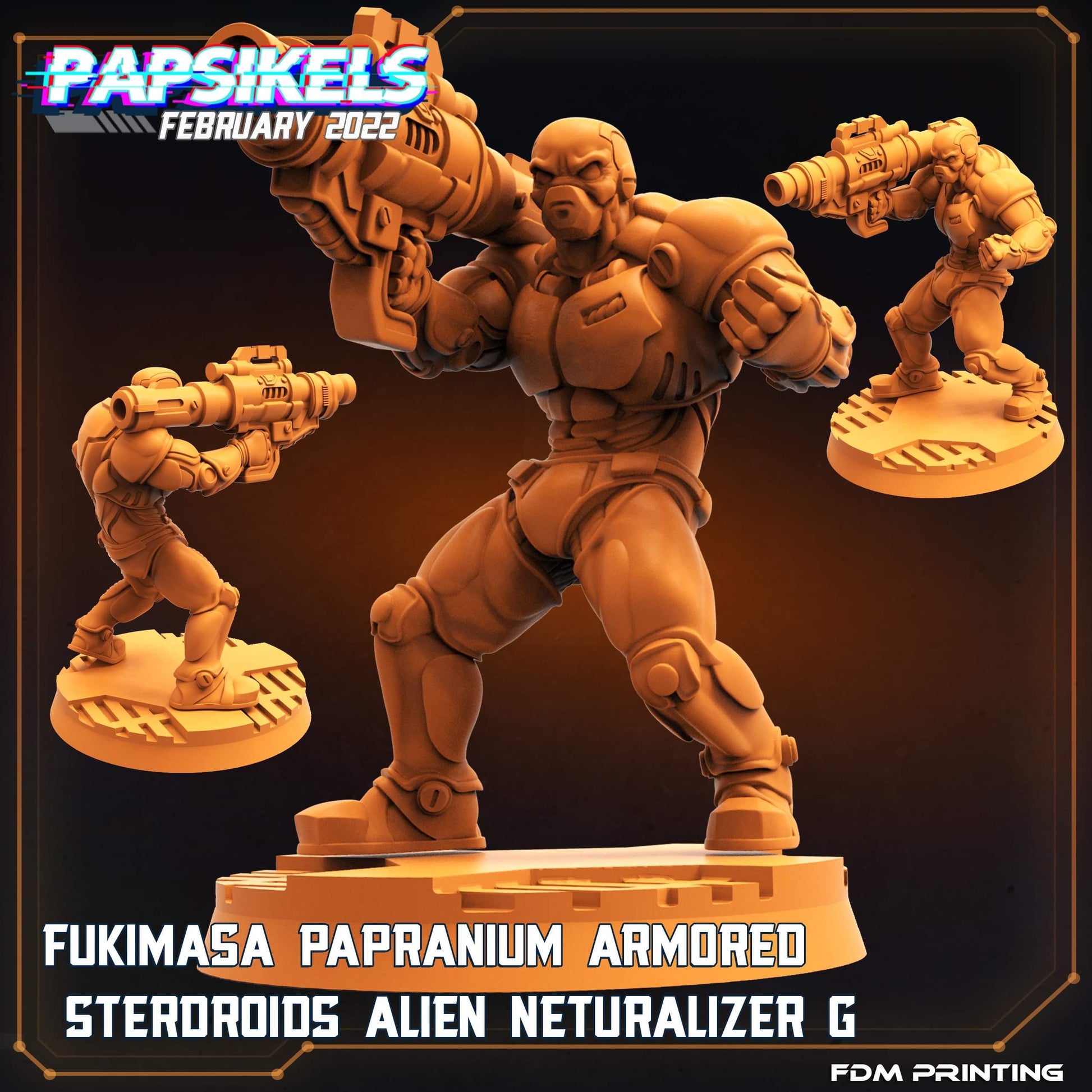 Fukimasa Papranium Armoured Sterdroids Alien Neutralizer