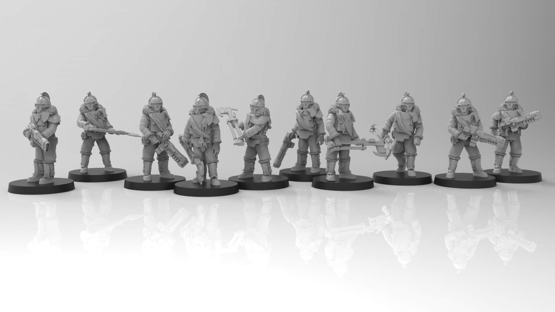 Lunar Auxilia Cohor Hoplitai (10) (sculpted by That Evil One)