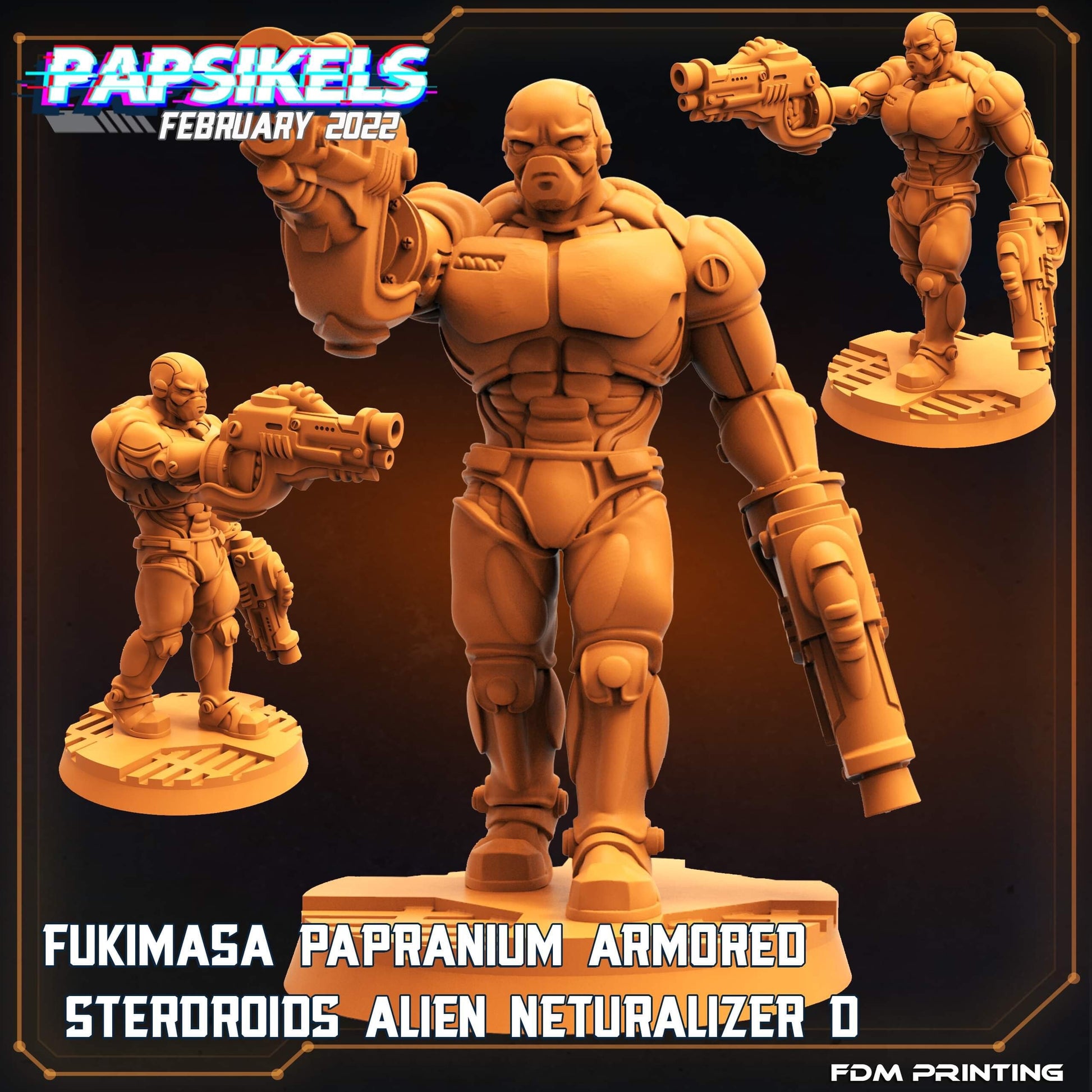 Fukimasa Papranium Armoured Sterdroids Alien Neutralizer
