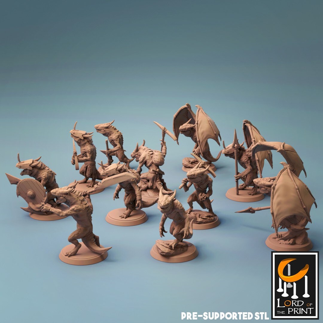 Kobold Gang by Lord of the Print