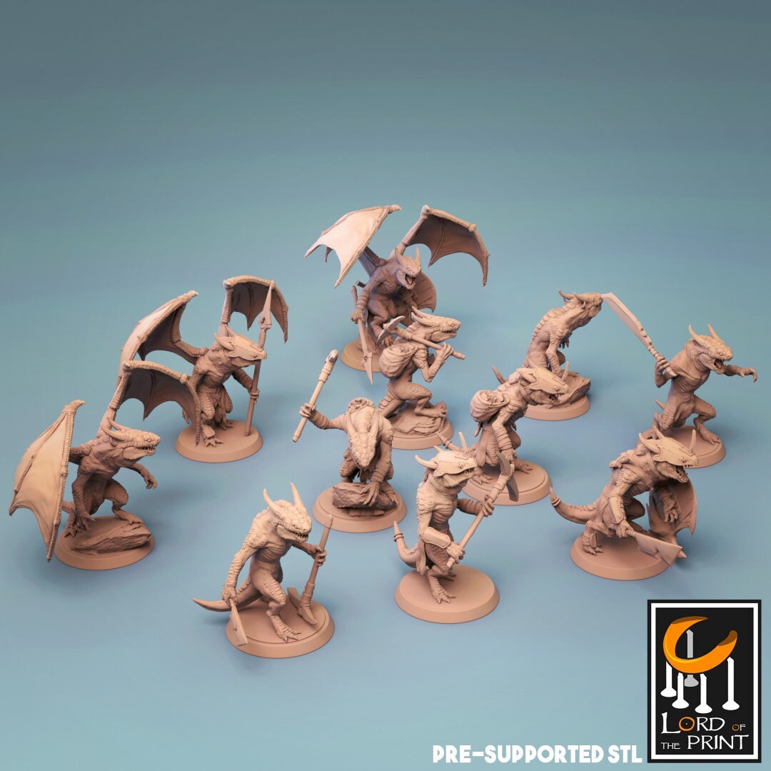 Kobold Gang by Lord of the Print