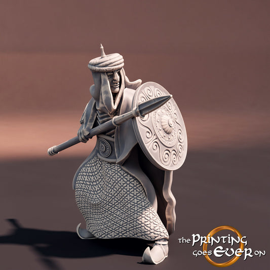 Southern Spearman B (sculpted by The Printing Goes Ever On)