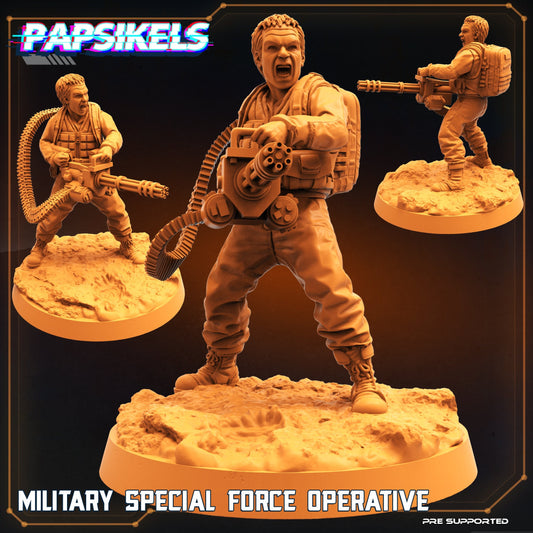 Military Special Forces Operative - Predators Fan Art (sculpted by Papsikels)