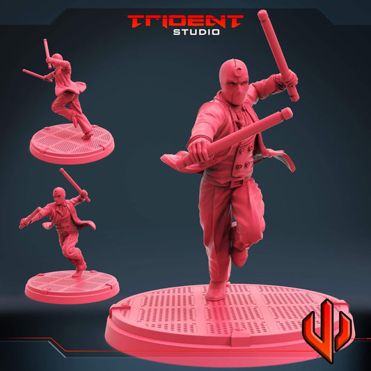 Mister Knight (Fan art sculpted by Trident Studio) (Crisis Protocol Proxy/Alternative)