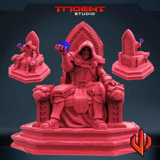 Doom (Fan art sculpted by Trident Studio) (Crisis Protocol Proxy/Alternative)