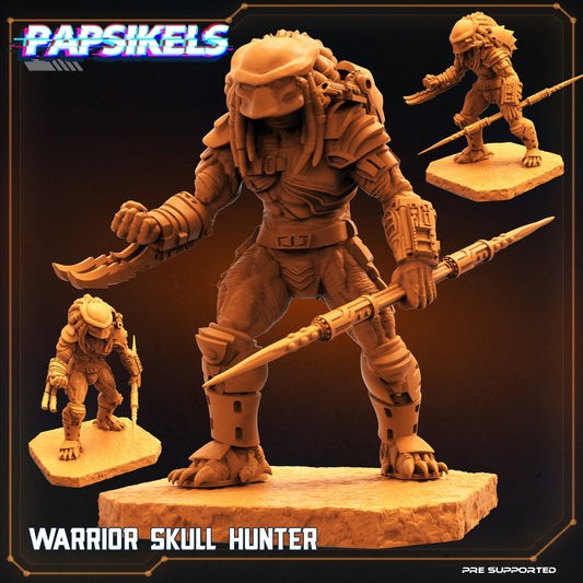 Warrior Skull Hunter - Predator Fan Art (sculpted by Papsikels)
