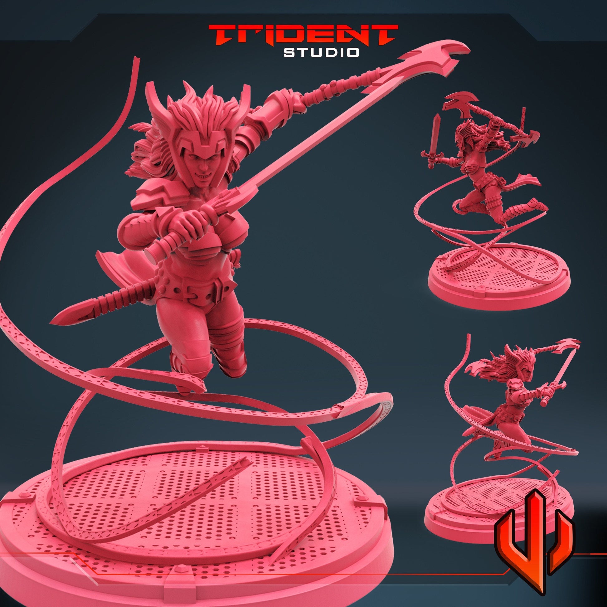 Angela (Fan art sculpted by Trident Studio) (Crisis Protocol Proxy/Alternative)