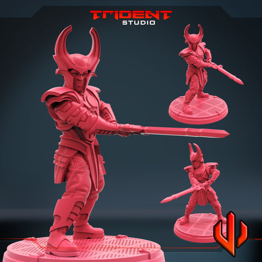 Heimdal (B) (Fan art sculpted by Trident Studio) (Crisis Protocol Proxy/Alternative)