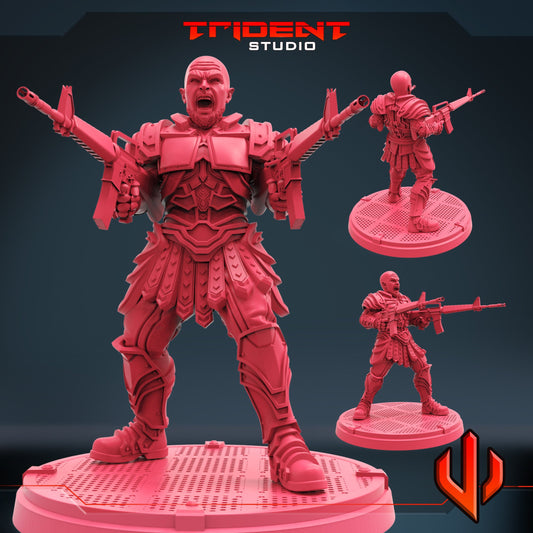 Skurge (Fan art sculpted by Trident Studio) (Crisis Protocol Proxy/Alternative)