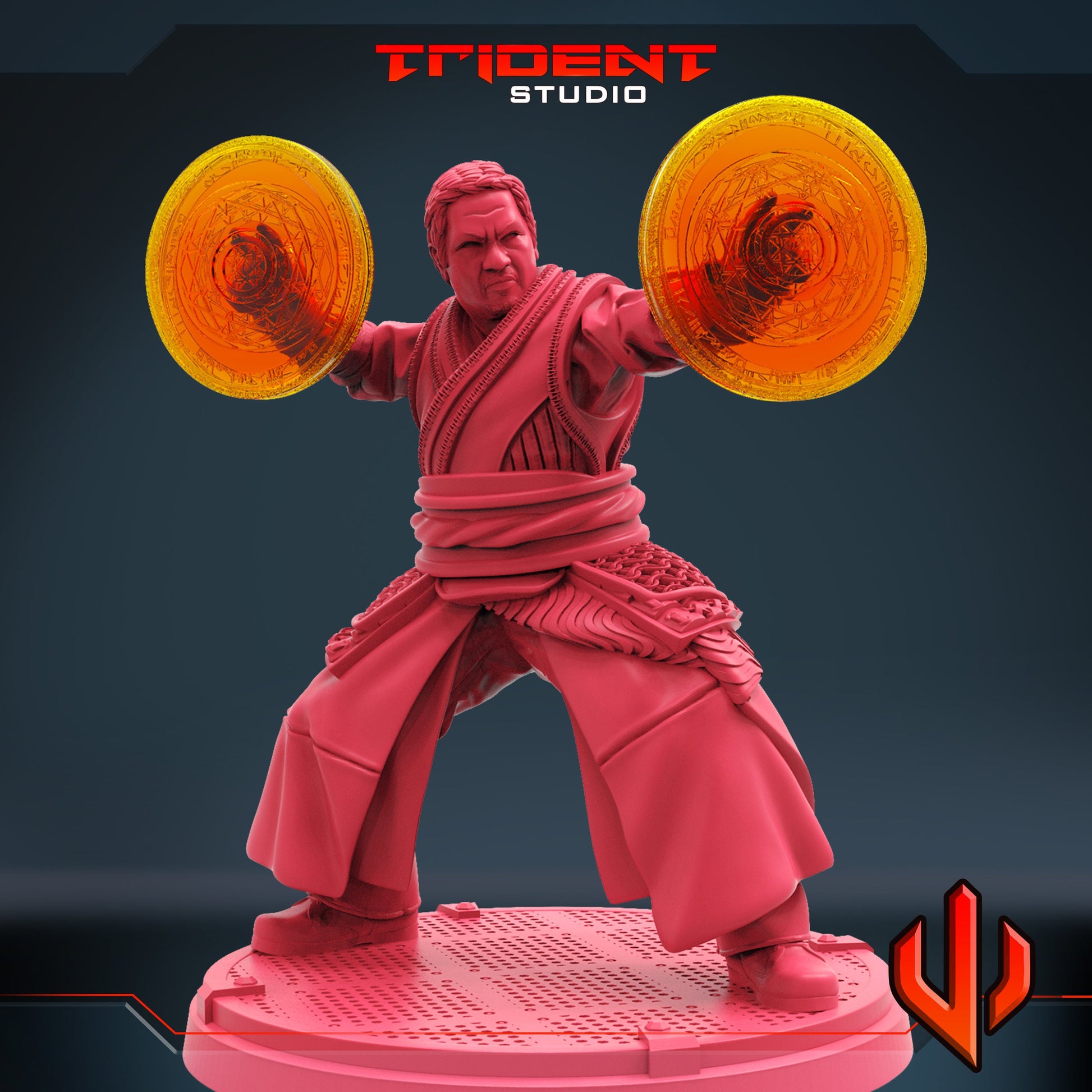 Wong (Fan art sculpted by Trident Studio) (Crisis Protocol Proxy/Alternative)