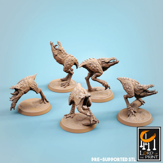 Scavengers (set of 5) - (Sculpted by Lord of the Print)
