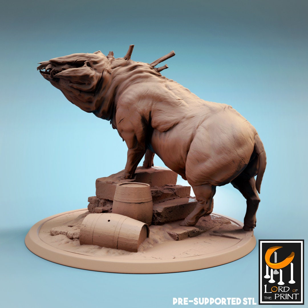 Corrupted Pigs (3 poses) - (Sculpted by Lord of the Print)