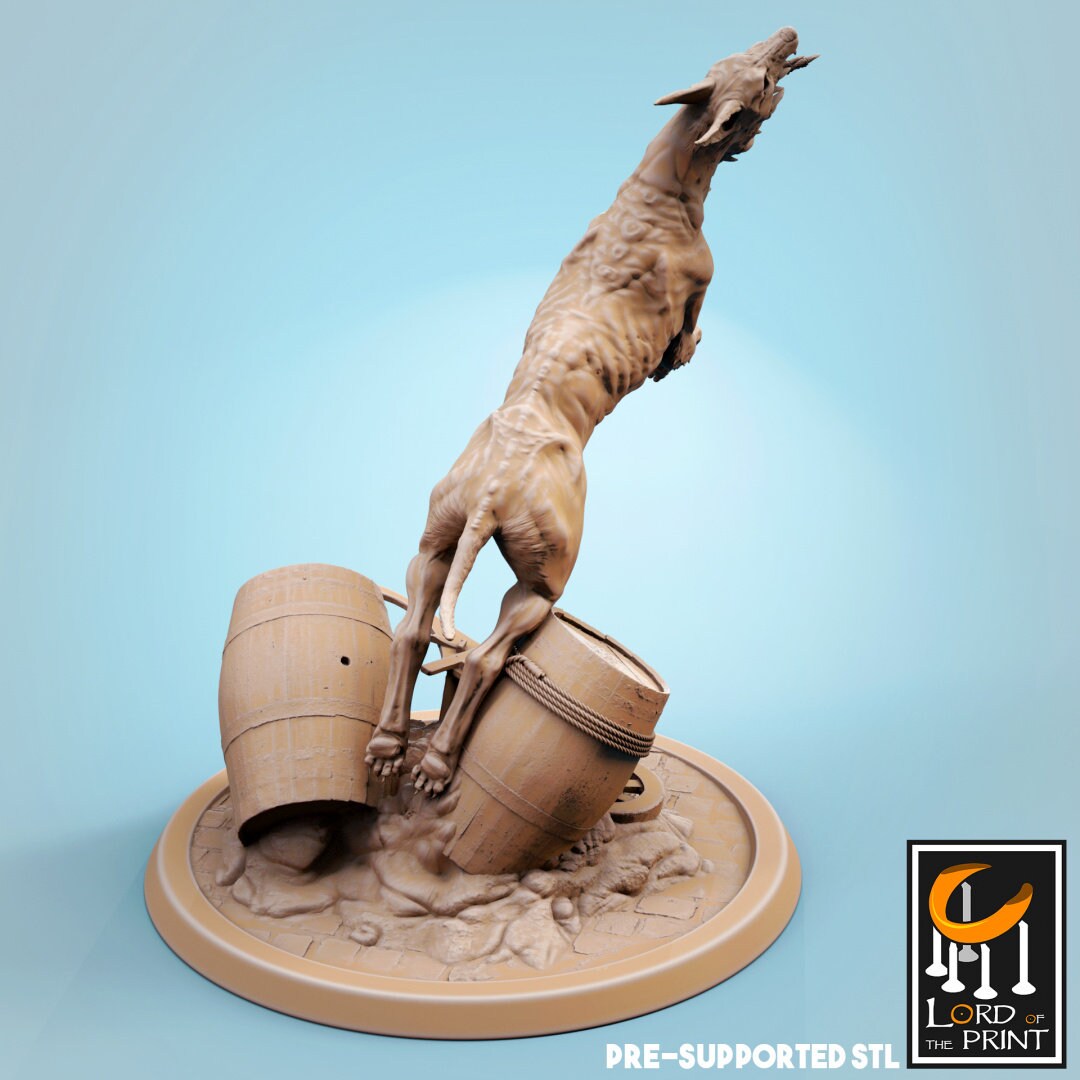 Corrupted Dogs (5 poses) - (Sculpted by Lord of the Print)