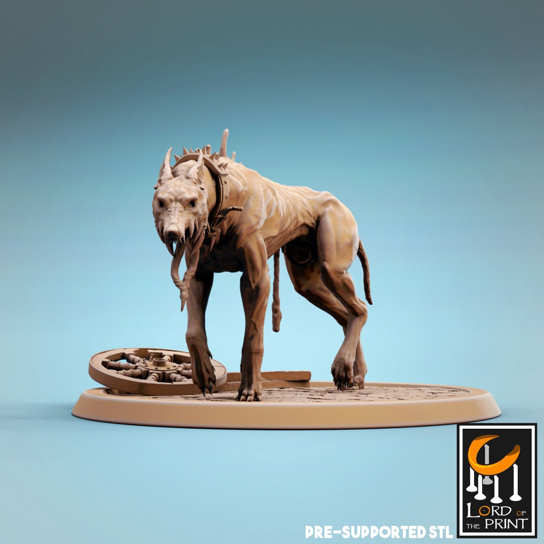 Corrupted Dogs (5 poses) - (Sculpted by Lord of the Print)