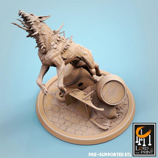 Corrupted Dogs (5 poses) - (Sculpted by Lord of the Print)