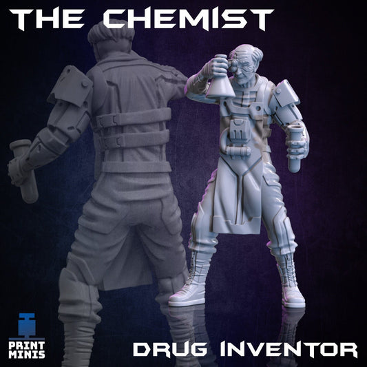 The Chemist - Drug Inventor (by Print Minis)