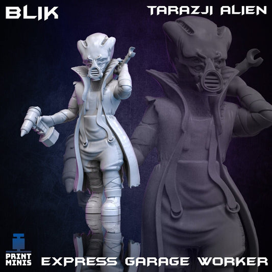 Blik - Express Garage Worker (by Print Minis)