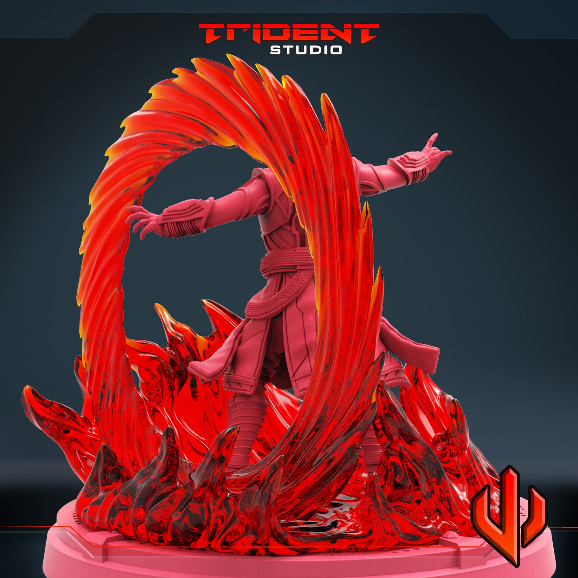 Doctor Strange A (Fan art sculpted by Trident Studio) (Crisis Protocol Proxy/Alternative)