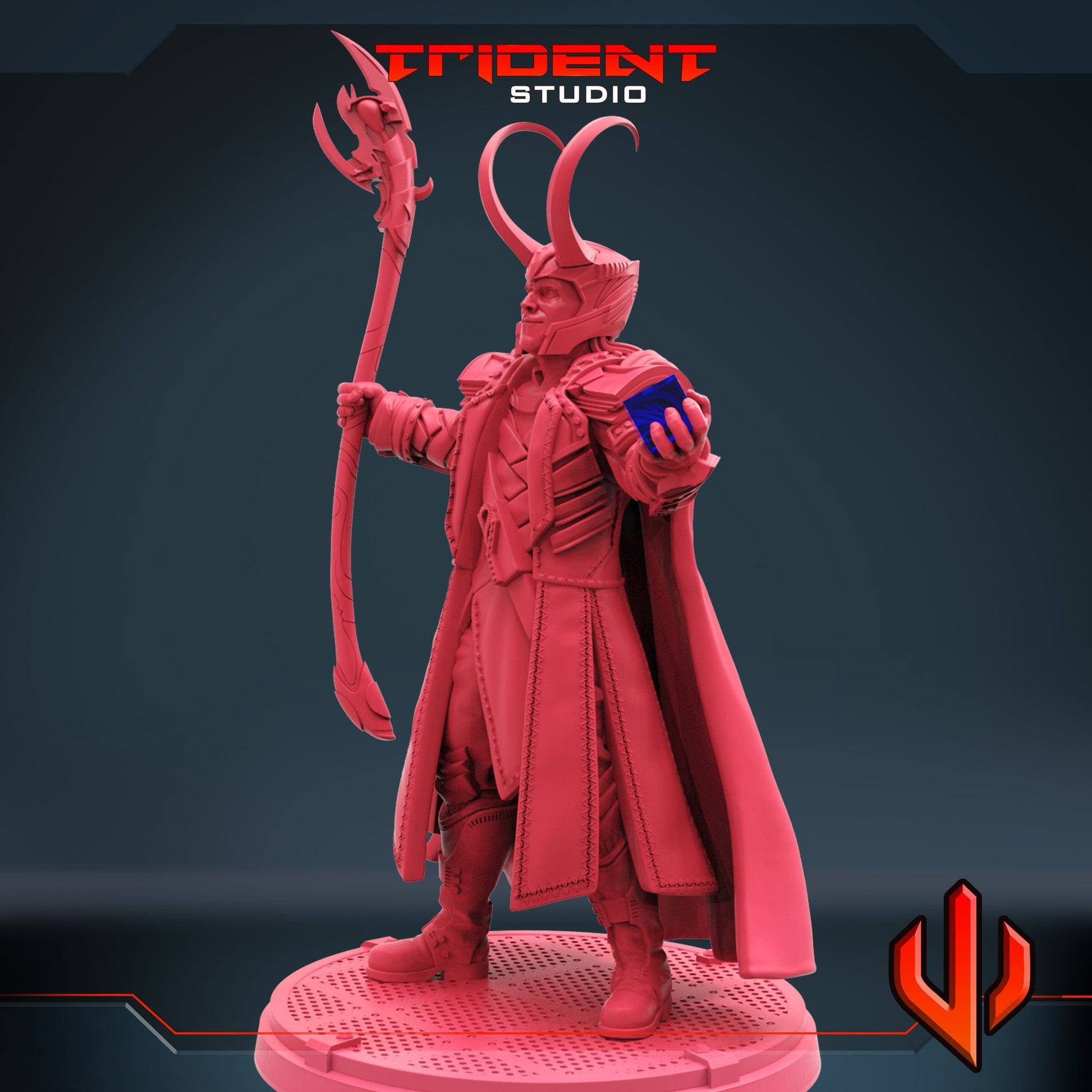 Loki (Fan art sculpted by Trident Studio) (Crisis Protocol Proxy/Alternative)