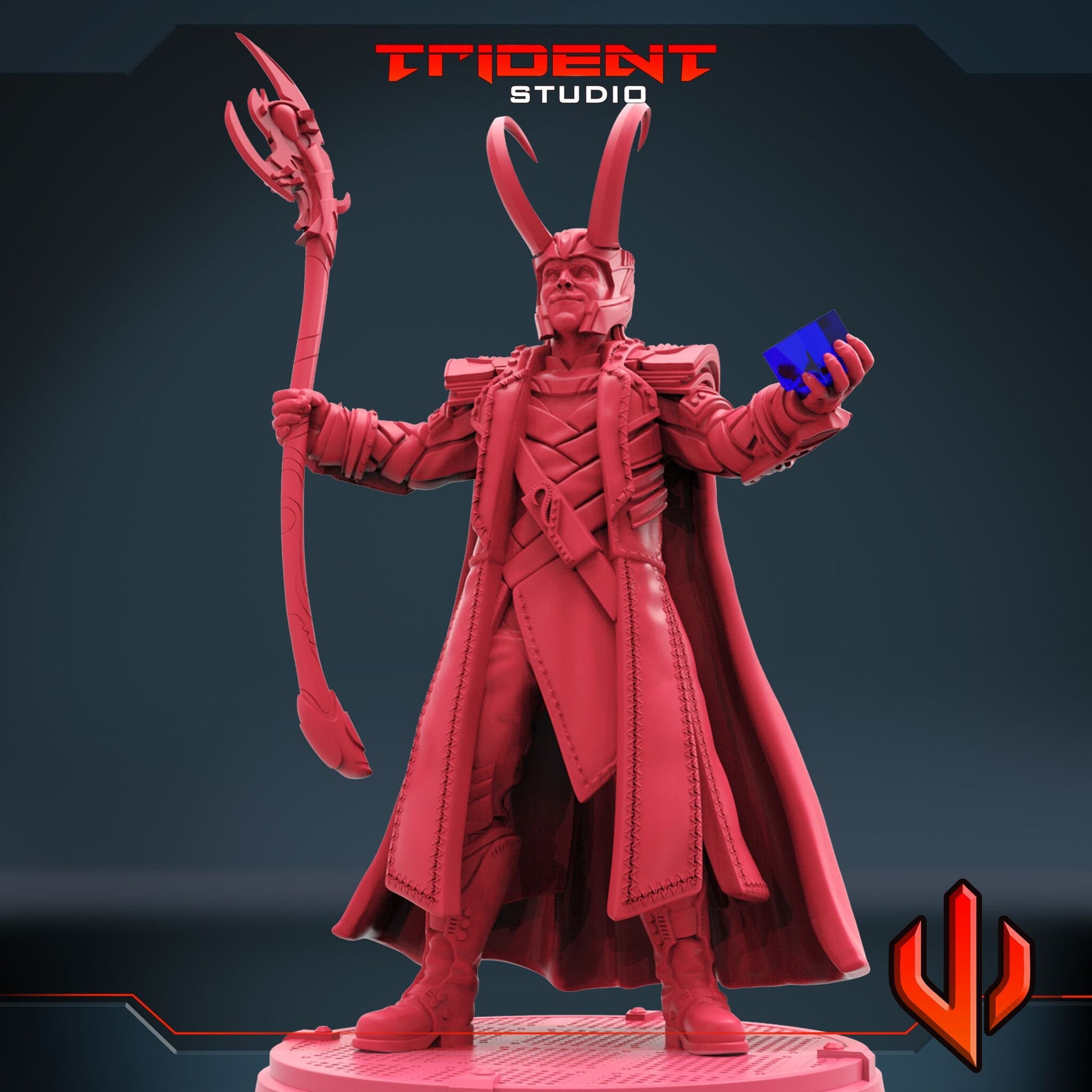 Loki (Fan art sculpted by Trident Studio) (Crisis Protocol Proxy/Alternative)