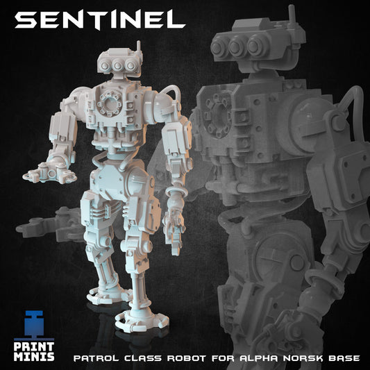Sentinel - Patrol Robot - Expedition Collection (by Print Minis)