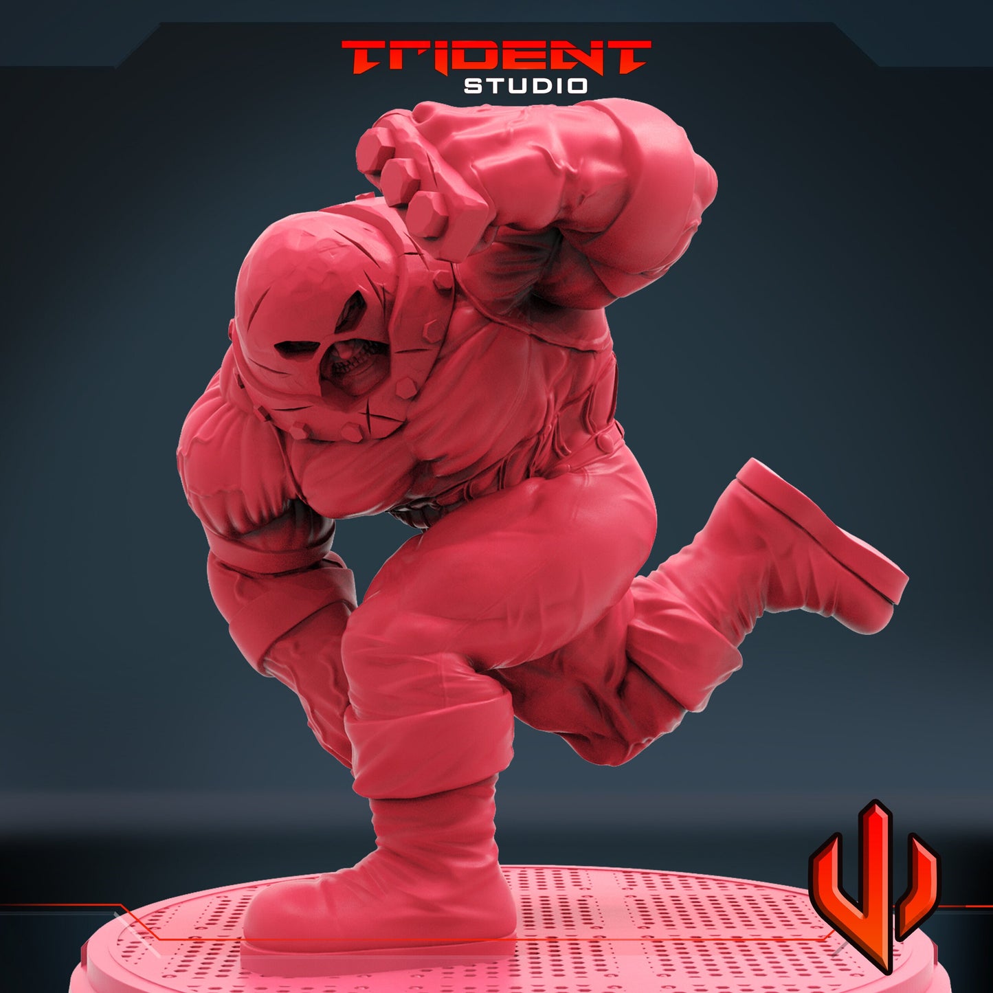 Juggernaut C (Fan art sculpted by Trident Studio) (Crisis Protocol Proxy/Alternative)