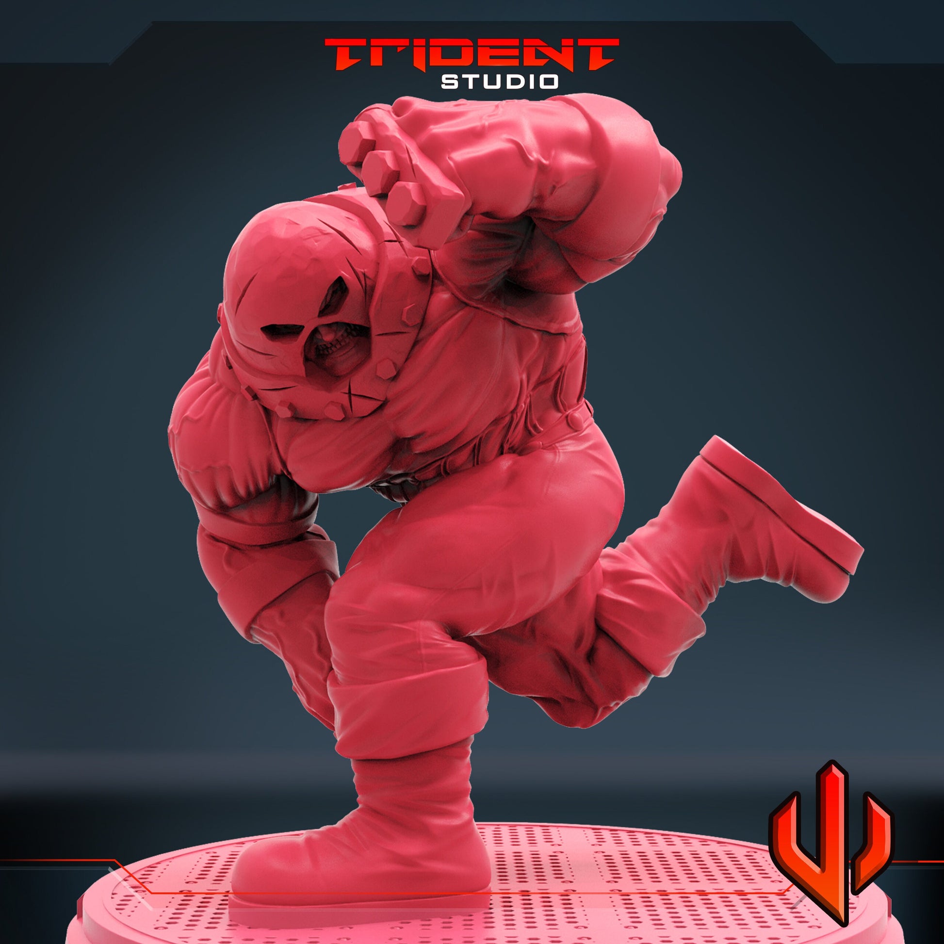Juggernaut C (Fan art sculpted by Trident Studio) (Crisis Protocol Proxy/Alternative)