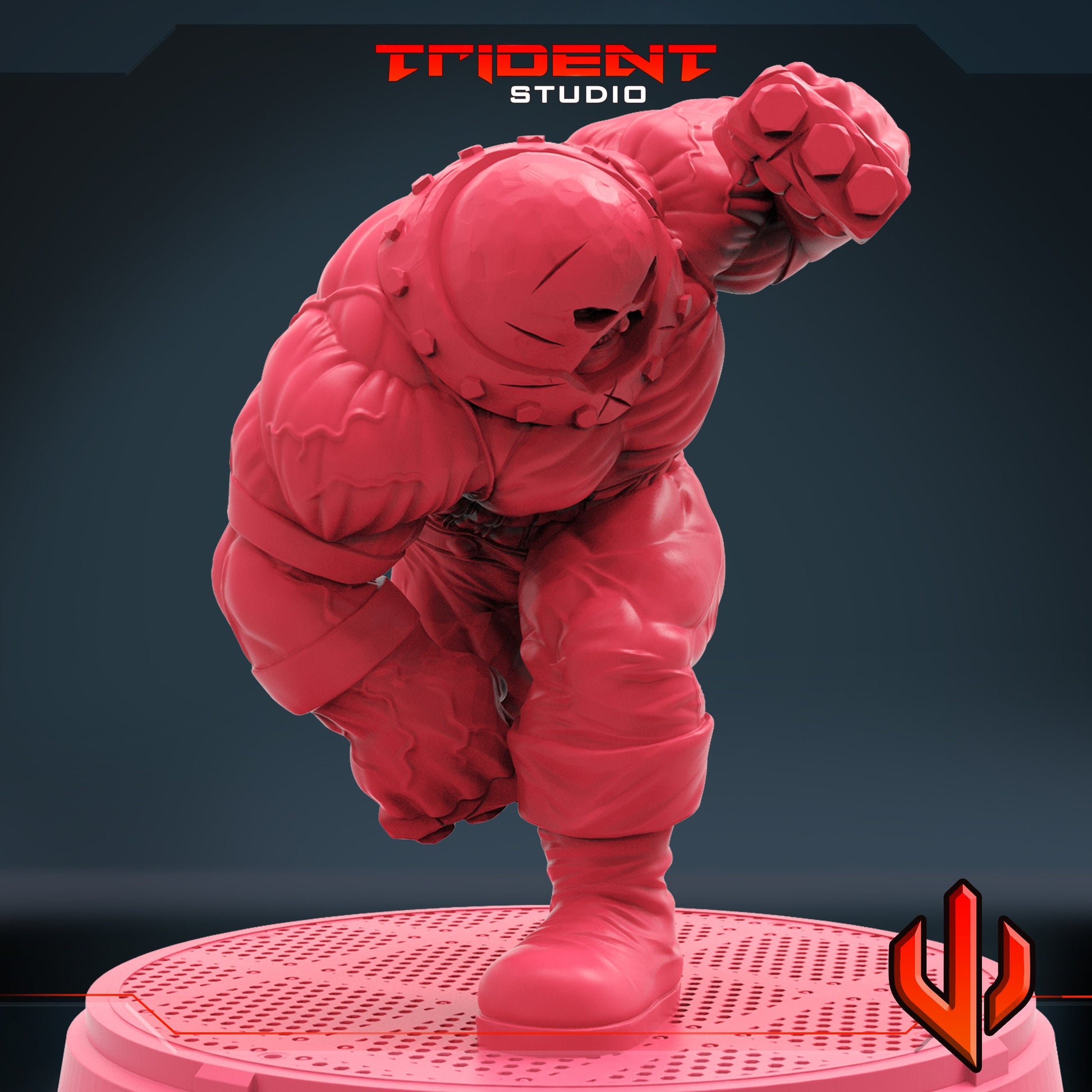 Juggernaut C (Fan art sculpted by Trident Studio) (Crisis Protocol Proxy/Alternative)