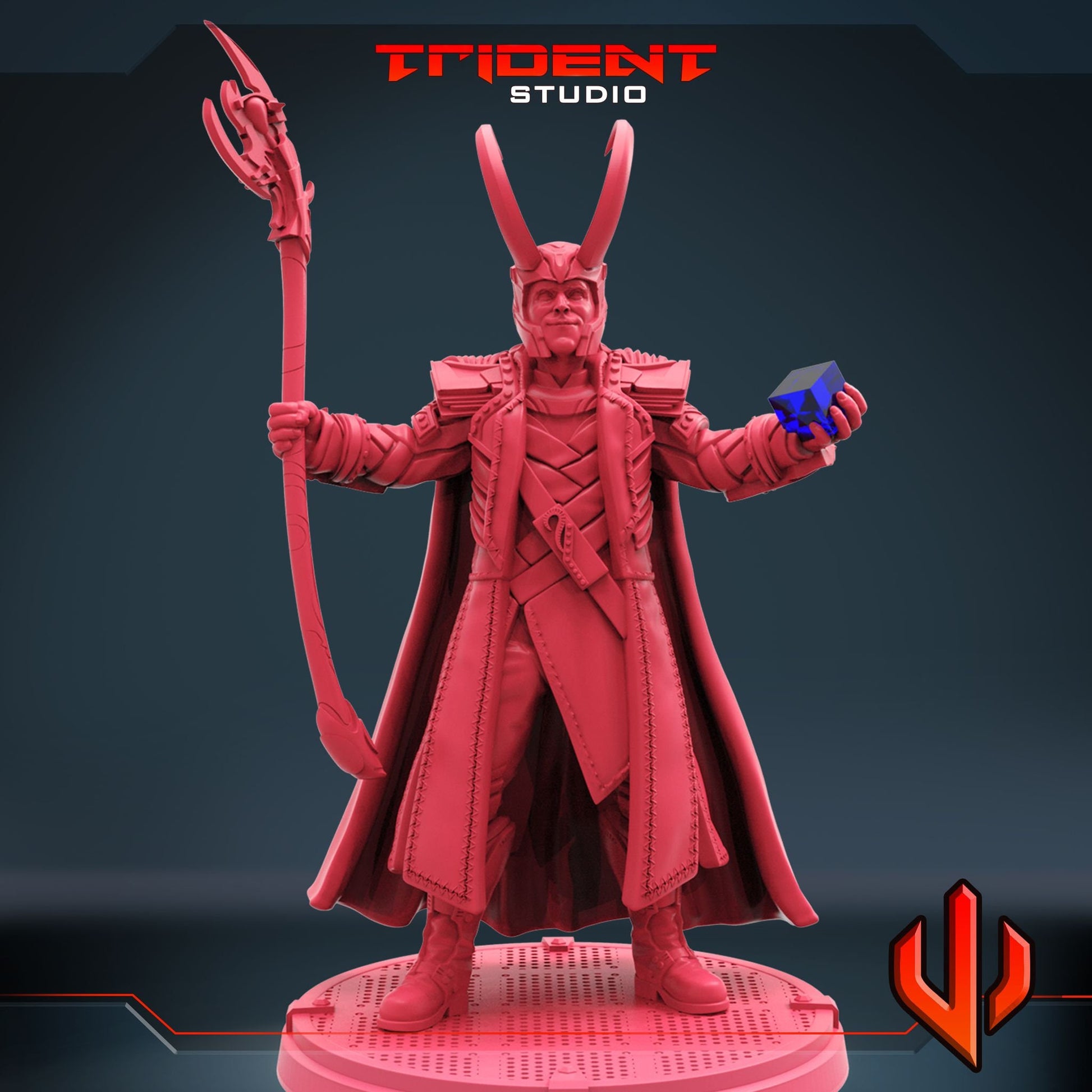 Loki (Fan art sculpted by Trident Studio) (Crisis Protocol Proxy/Alternative)