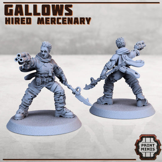 Gallows - Hired Mercenary (by Print Minis)