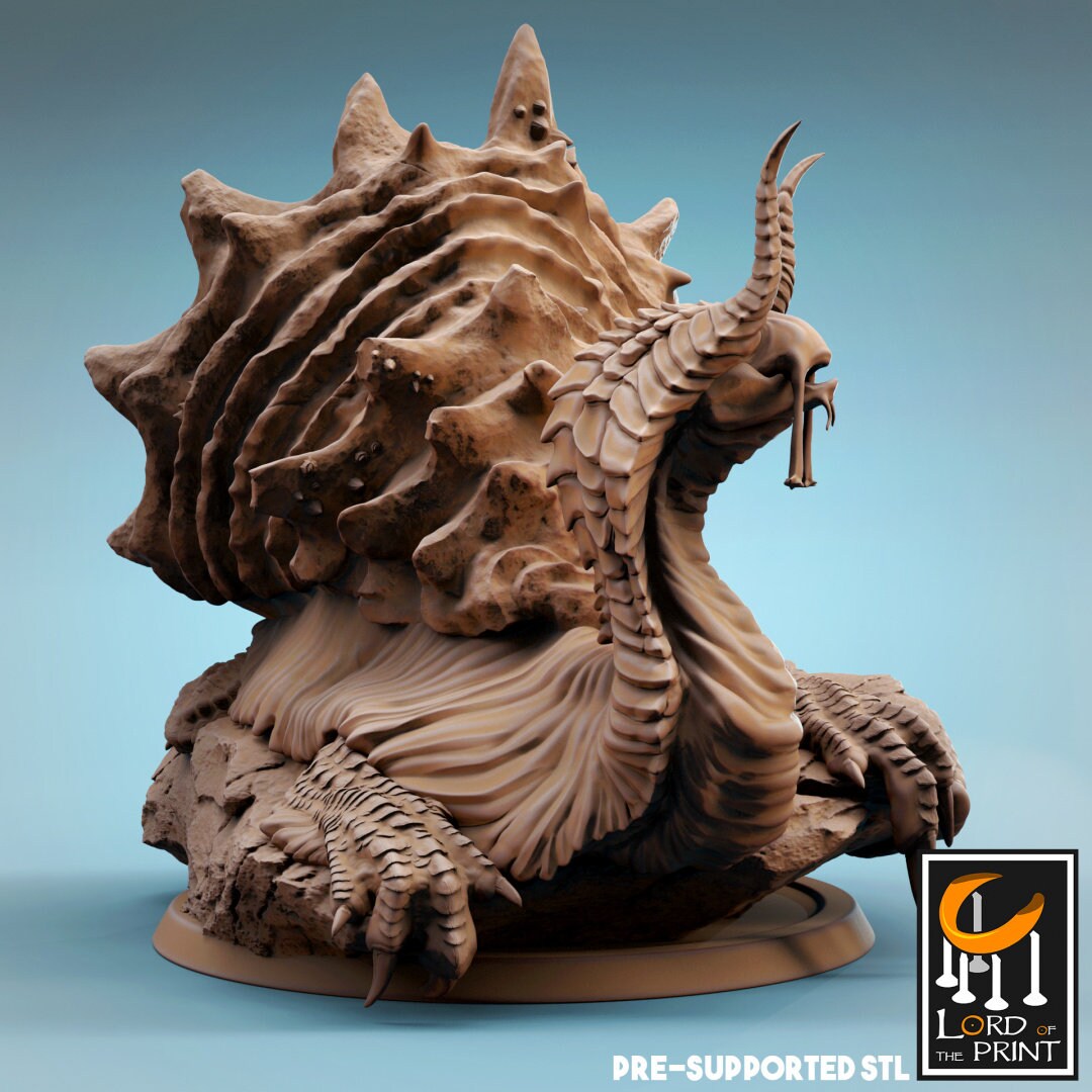 Tortescargot (Sculpted by Lord of the Print)