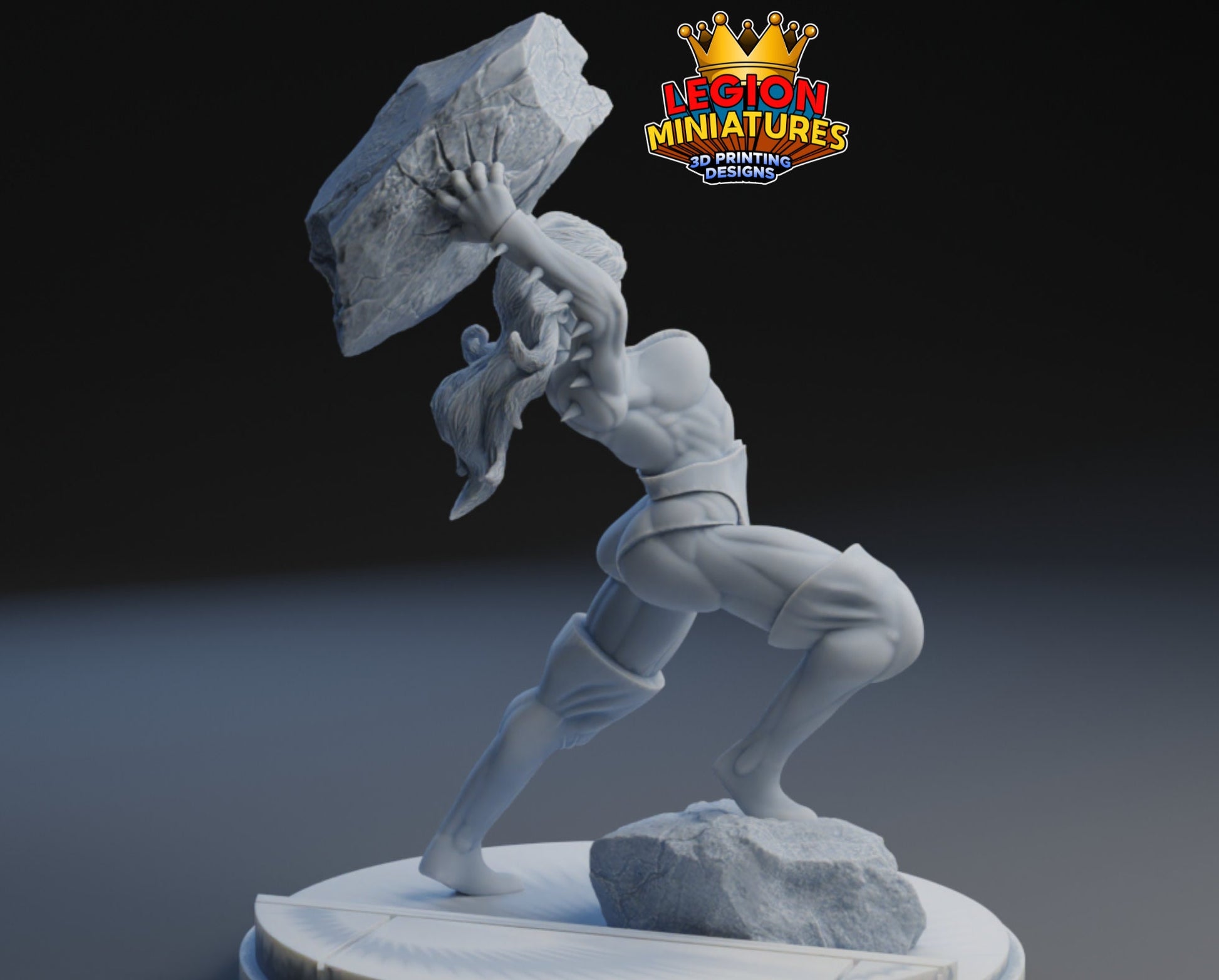 Titania Fan Art 40mm Miniature (Sculpted by Legion Miniatures) (Crisis Protocol Proxy/Alternative)