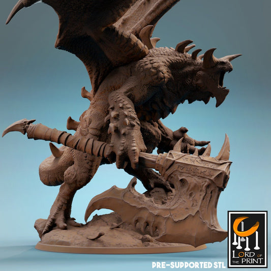 Infernum Dragon (Sculpted by Lord of the Print)