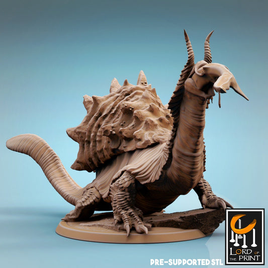 Tortescargot - Eating (Sculpted by Lord of the Print)