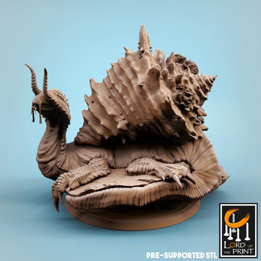 Tortescargot (Sculpted by Lord of the Print)