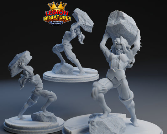 Titania Fan Art 40mm Miniature (Sculpted by Legion Miniatures) (Crisis Protocol Proxy/Alternative)