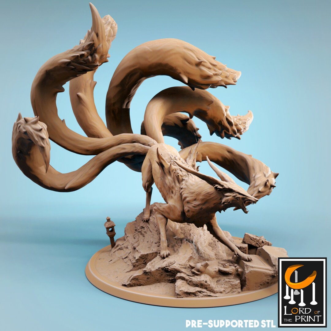 Kitsune Mother (Sculpted by Lord of the Print)