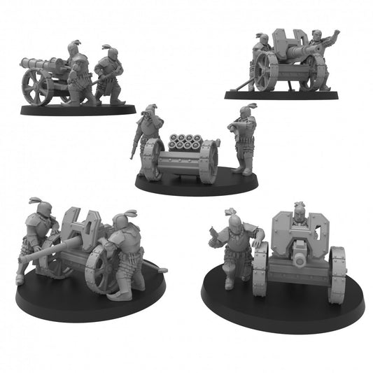 House Excess Heavy Weapon Carriages (1) (sculpted by That Evil One)