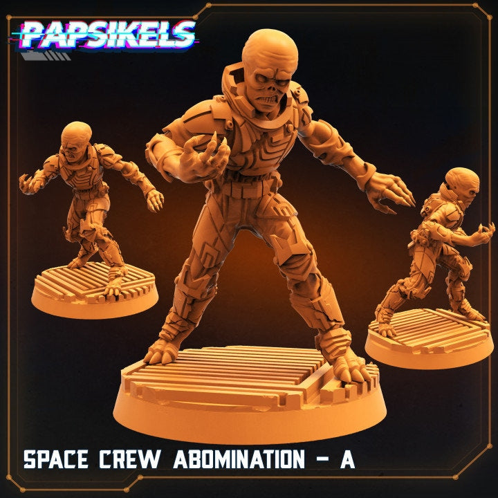 Space Crew Abominations (sculpted by Papsikels)