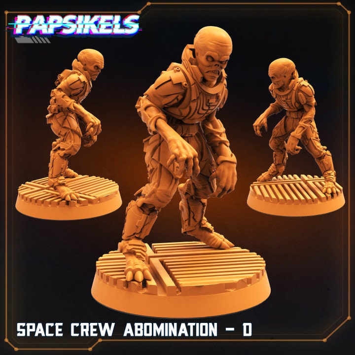 Space Crew Abominations (sculpted by Papsikels)