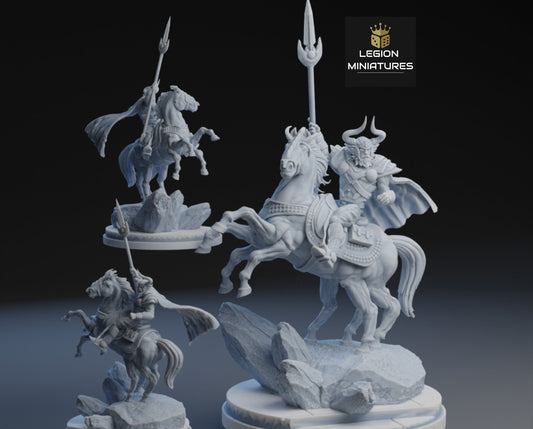 Odin - Fan Art 40mm Miniature (Sculpted by Legion Miniatures) (Crisis Protocol Proxy/Alternative)